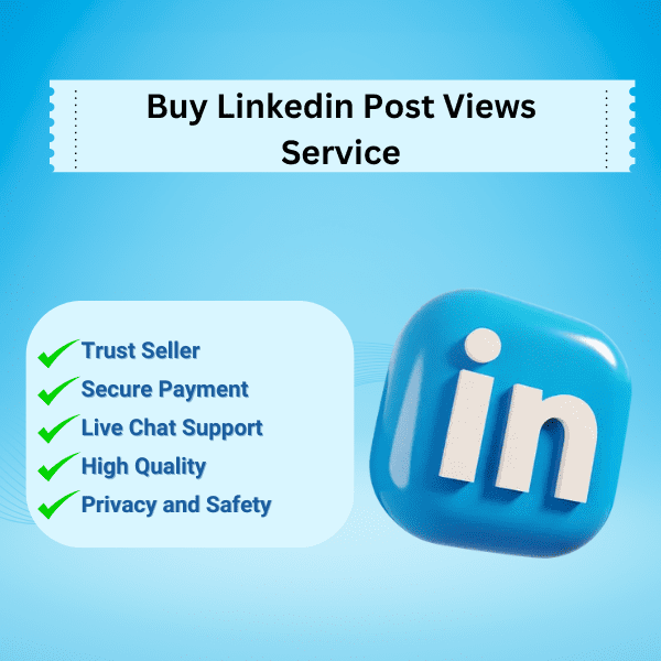 Buy Linkedin Post Views Service