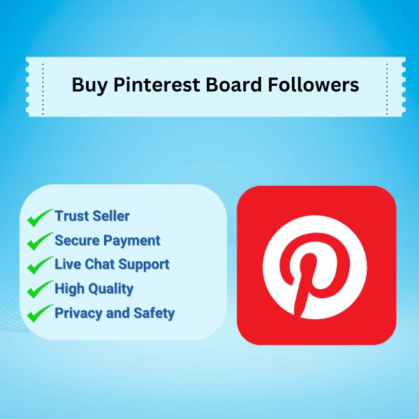 Buy Pinterest Board Followers