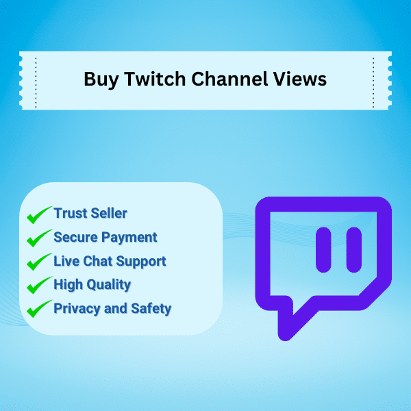 Buy Twitch Channel Views