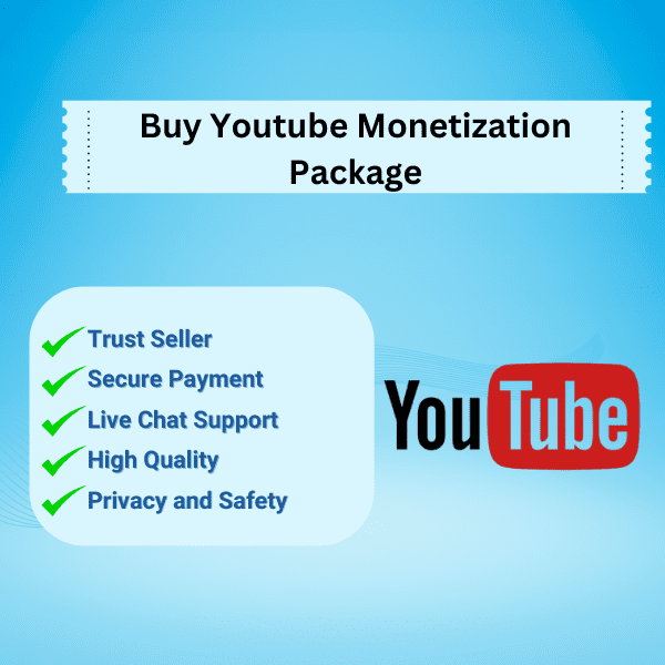 Buy Youtube Monetization Package